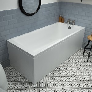 Eastbrook 42.0081 Rockall Single Ended Bath 1900x900mm (depth 440mm) 5mm Acrylic (Bath Panels NOT Included)