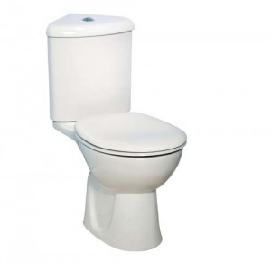 Vitra Layton Corner Cistern and lid - White [4232WH] - (Cistern ONLY - WC Pan and Seat NOT Included)