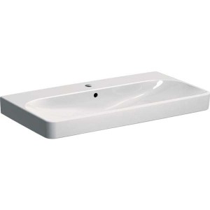 Geberit Smyle Square Basin 90cm One tap hole - White [500251011]