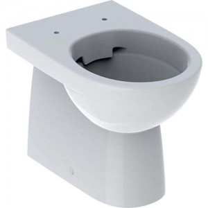 Geberit Selnova Floorstanding Back to Wall Pan - White [500393017] - (WC pan only)