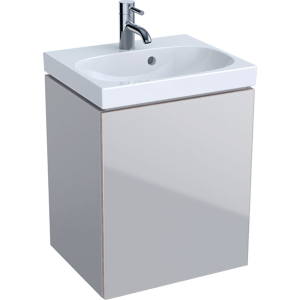 Geberit 500608JL2 Acanto Compact 445mm Cloakroom Vanity Unit - Sand (Basin and Brassware NOT Included)