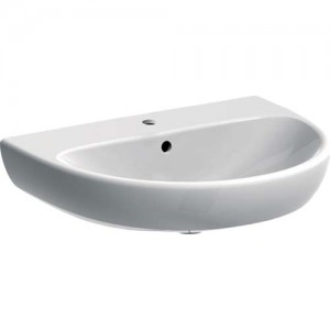 Geberit Selnova 60cm Washbasin - White - 1 Tap hole [501401006]