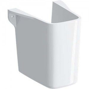 Geberit Selnova Square Semi Pedestal - White [501477007] - (pedestal only)