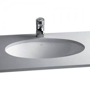 Vitra S20 U/Counter Basin 42cm - White [6039WH] [BRASSWARE NOT INCLUDED]