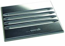 Wedi 676800037 Fino 2.1 Square Drain Grate Stainless Steel Grid (Square Drain Grate Only)