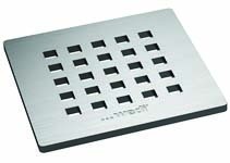 Wedi 676800046 Fino 5.1 Square Drain Grate Stainless Steel Grid (Square Drain Grate Only)