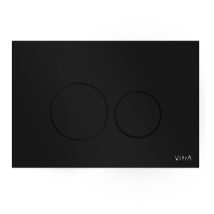 Vitra Flush Plates - Vetro - Glass Control Panel Matt Black [7401601]