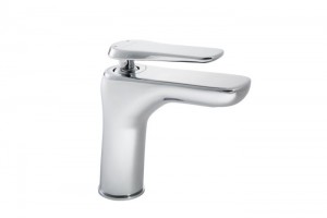 Pegler Gervasi Monobloc Basin Mixer with sprung plug waste - Chrome [922014]