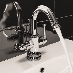 Eastbrook 93.0007 Newlyn Basin Mono (including waste) Chrome