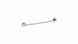 Inda Hotellerie Towel Rail 37 x 7h x 7cm - Chrome [A0418ACR]