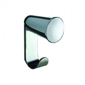 Inda Ego Double Robe Hook 3 x 7h x 4cm - Chrome [A1320CCR]