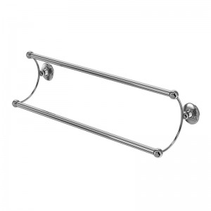 Burlington A17CHR Double Towel Rail Chrome