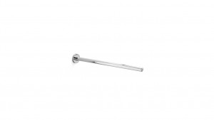 Inda One Towel Pole 4.5 x 4.5h x 35cm - Chrome [A2415ACR]