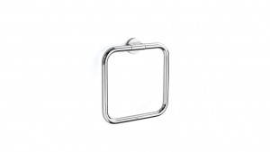 Inda One Towel Ring 22 x 23h x 3cm - Chrome [A2416ACR]