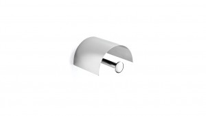 Inda One Toilet Roll Holder with Cover 14 x 8h x 13cm - Chrome [A24260CR]