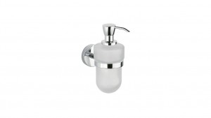 Inda Forum Liquid Soap Dispenser 7 x 17h x 13cm - Chrome [A36120CR21]