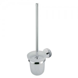 Inda Forum Toilet Brush and Holder 11 x 41h x 15cm - Chrome [A36140CR21]