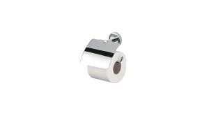 Inda Forum Toilet Roll Holder 15 x 14h x 6cm - Chrome [A36260CR]