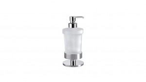 Inda Touch Liquid Soap Dispenser 8 x 19h x 9cm - Chrome [A4667ZCR21]