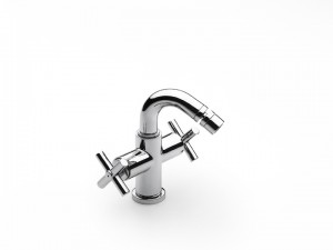 ROCA Loft Twin-Lever Bidet Mixer A5A6043C00