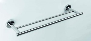 Inda Styl Double Towel Rail - 45cm [A6019BAL]