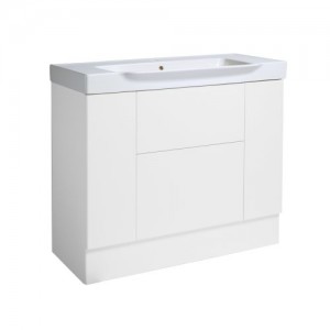 Roper Rhodes Academy 1000 Freestanding Vanity Unit Gloss White [ACY10F.W) [BASIN NOT INCLUDED]