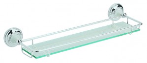Heritage ACC08 Clifton Gallery Shelf Chrome