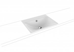 Kaldewei Ambiente Silenio Built-in Basin 60 x 46cm. One tap hole. [907706013001]