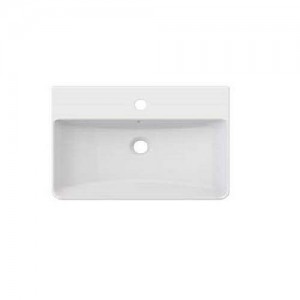 The White Space Americana Basin 585 x 410mm. One tap hole - White [AMB60]