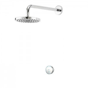Aqualisa QZSB.A1.BR.20 Quartz Blue Smart Digital Concealed Shower/Wall Fixed Head (HP/Combi)