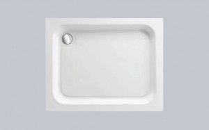 Just Trays Merlin Anti-Slip Rectangular Shower Tray 1000x700mm White (Shower Tray Only) [AS1070M100]