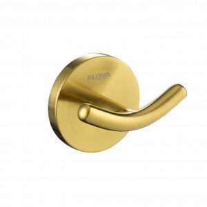 Flova Coco Robe Hook Brushed Gold [BG-CO8906-9]