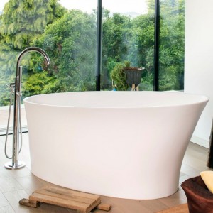 BC Designs BAB020F Delicata Solid Surface Bath 1520 x 715mm Light Fawn