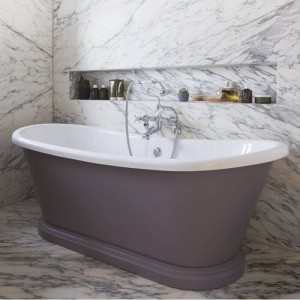 BC Designs BAS063 The Boat Bath Double Skinned Acrylic 1580 x 750mm 