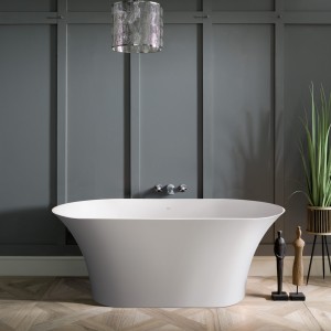 BC Designs Verdicio Bath 1680 x 700mm (Waste NOT Included) Silk Matt White [BAB054]