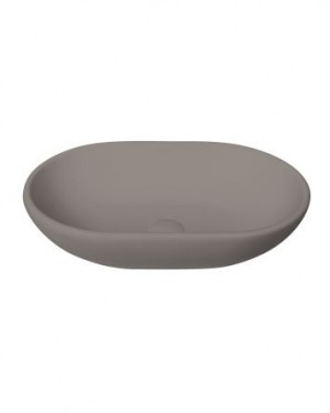 BC Designs Crea Countertop Basin 575 x 145mm (No Tapholes) Light Fawn [BAB162F]