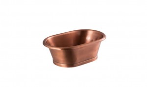 BC Designs Countertop Basin 530 x 345mm (No Tapholes) Antique Copper [BAC051]