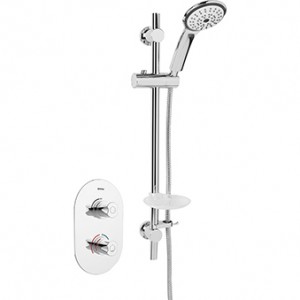 Bristan AR3SHCMTC Artisan Recessed Thermostatic Shower Valve with Adjustable Riser Chrome