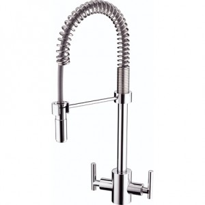 Bristan ARSNKPROC Artisan Professional Kitchen Sink Mixer with Pull Down Nozzle Chrome