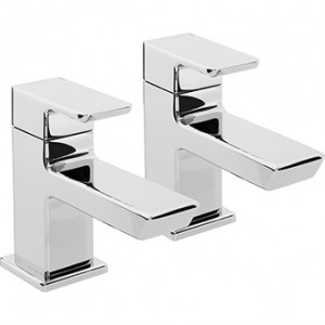 Bristan COB3/4C Cobalt Bath Pillar Taps Chrome