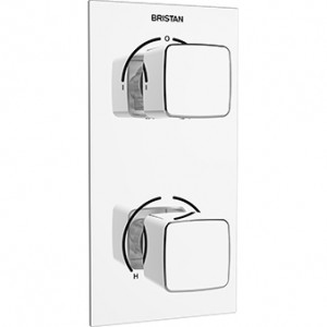 Bristan COBSHCDIVC Cobalt Recessed Concealed Shower Valve with Diverter Chrome