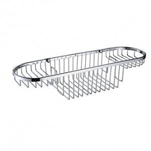 Bristan COMP BASK01 C Large Wall Fixed Wire Basket Chrome