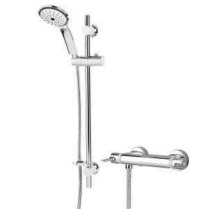 Bristan DUL2SHXARFFC Design Utility Lever Thermostatic Bar Shower Chrome