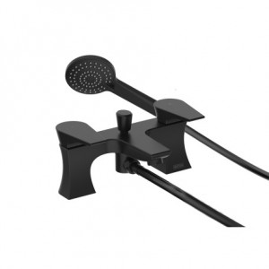 Bristan HOUBSMBLK Hourglass Bath Shower Mixer Matt Black