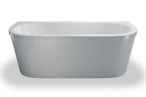 Britton M4N Cleargreen Saturn Modern Back To Wall Bath Inner Skin 1700 x 750mm White (Outer Skin NOT Included)