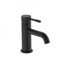 Bristan MIBASBLK Mila Basin Mixer with Clicker Waste Matt Black