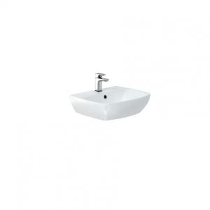 Britton MY50BSN1THW MyHome 500mm Wash Basin 1 Taphole White (Basin ONLY)
