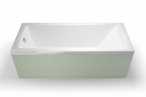 Britton R42 Cleargreen Sustain Single Ended Square Bath 1700 x 800mm White (Bath Panels NOT Included)