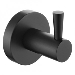 Bristan RDHOOKBLK Round Robe Hook Matt Black