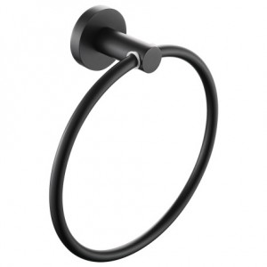 Bristan RDRINGBLK Round Towel Ring Matt Black